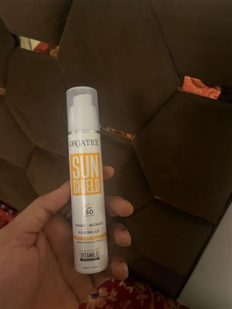 ORGATRE Sun Shield SPF 50 PA++++ Sunscreen for Women & Girls, Vitamin C ...