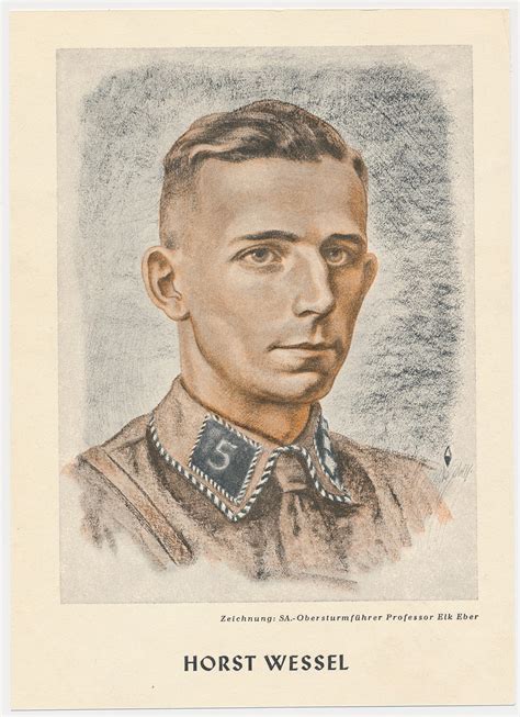 Lot - HORST WESSEL COLOR PRINT BY ELK EBER