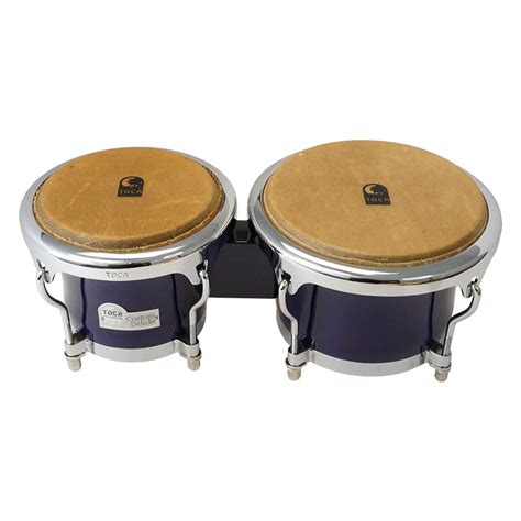 Buy Toca Percussion 4600 Series Custom Deluxe Wood Bongos Online | Bajaao