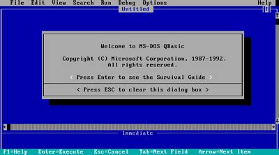 Image result for qbasic 4