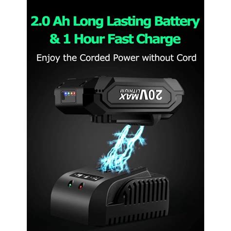 Buy KIMO Cordless Drill Driver Kit, 46PCS Accessories, 20V Impact Drill ...