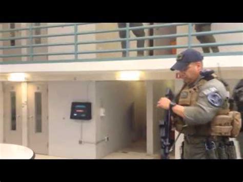 New Spartanburg jail equipment demonstrated - YouTube