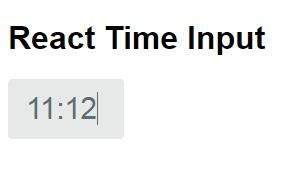 Image result for Custom Input Time