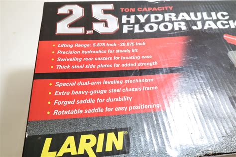 Larin Hydraulic Floor Jack Parts List Pdf | Viewfloor.co