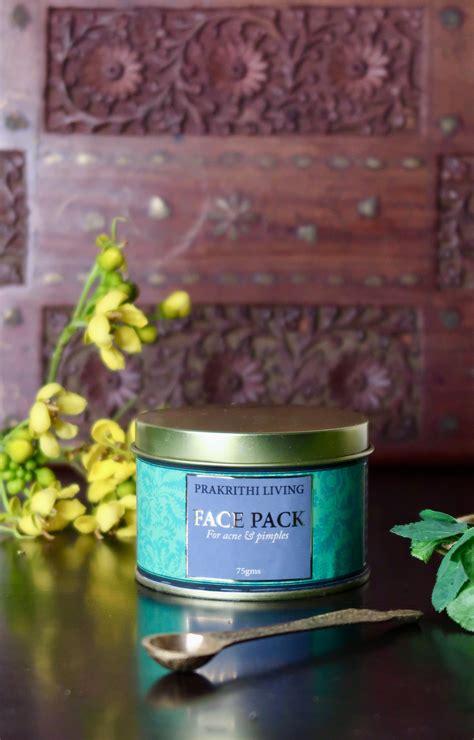 ANTI-ACNE FACE PACK – prakrithi living