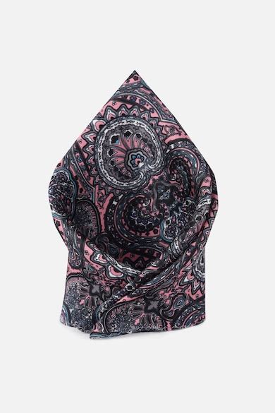 Buy Men Black Print Formal Pocket Square Online - 39726765 | Peter England