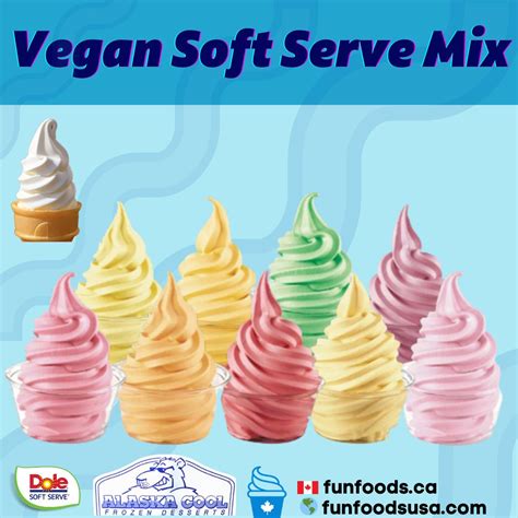 Vegan Soft Serve Mix – Fun Foods Canada