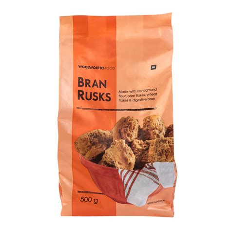 Oat and Bran Rusks 500 g | Woolworths.co.za
