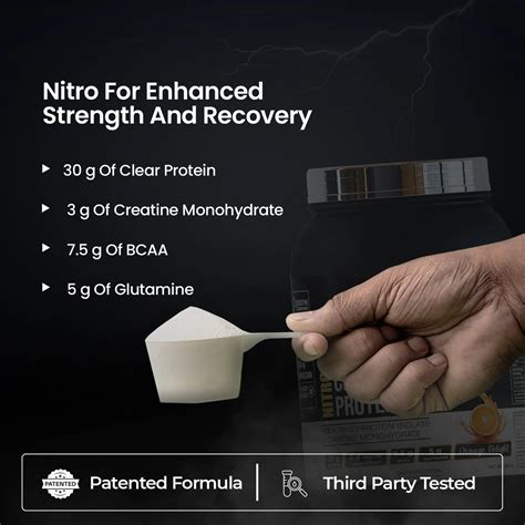 Orange Whey Protein With Creatine Monohydrate | Protein Creatine Powder ...