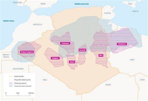 Resource Map Of Algeria