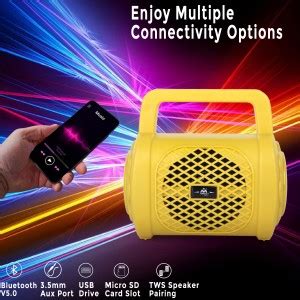 Buy MHTC PLUS BTS-MH-785-SOUNDFLIX 3 W Bluetooth Speaker Online from ...