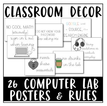 Image result for Computer Lab Rules for Students