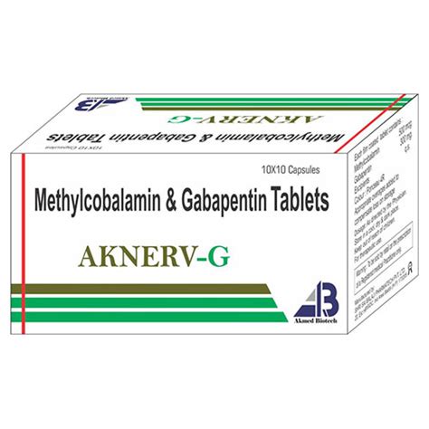 Methylcobalamin 500mcg+Gabapentin 300mg Tablets Akmed Biotech