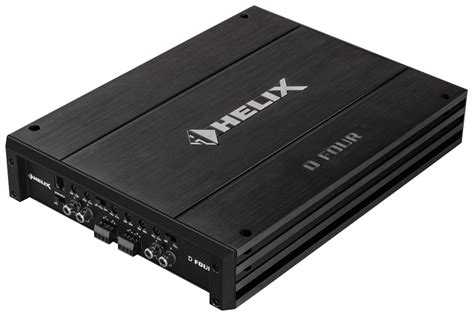 Helix D FOUR 4 channel Amplifier by Audiotec Fischer India | Ubuy
