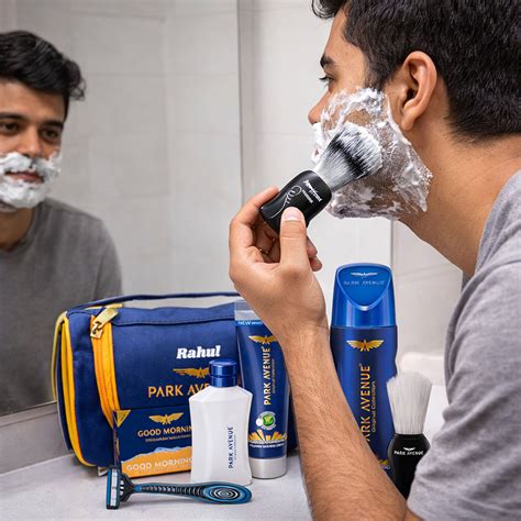 Personalized Park Avenue Luxury Grooming Collection 8-in-1 Grooming Kit ...