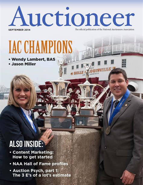 Auctioneer September 2014 by National Auction Association - Issuu