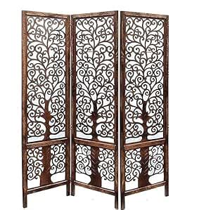 SAHARA CRAFT ARTS Wooden Room Partition/Screen/Room Divider/Room ...