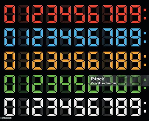 Image result for LED Screen Wall Numbers