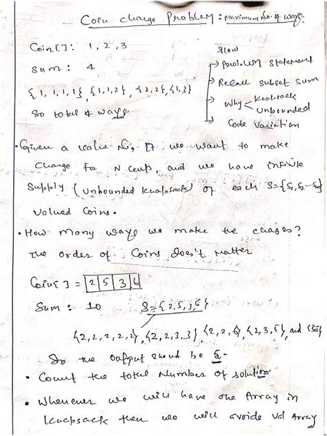 Image result for coin change problem algorithm and code