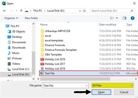 Image result for VBA Code to Open a File and Format