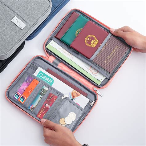 msquare护照夹证件夹包收纳旅行机票保护套卡包袋多功能便携随身_虎窝淘