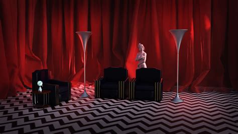ArtStation - The Red Room from Twin Peaks (project breakdown)