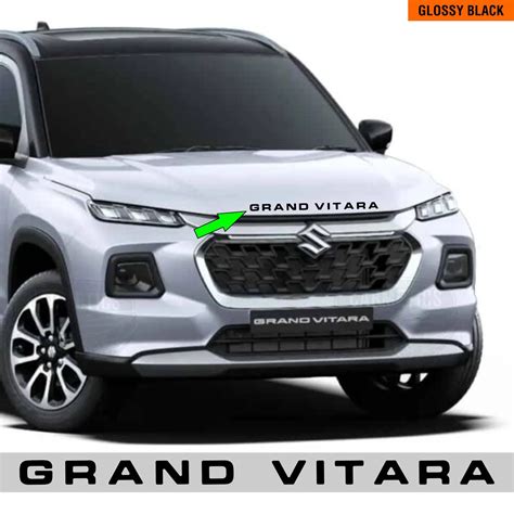 CarMetics ® Grand Vitara 3d Letters compatible for all new Grand Vitara ...