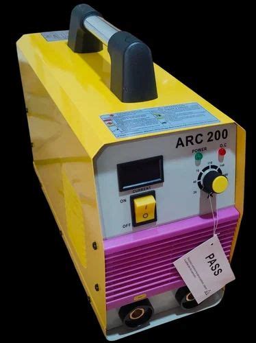 Arc Welding Machines - Arc 200 Mosfet Welding Machine Service Provider ...