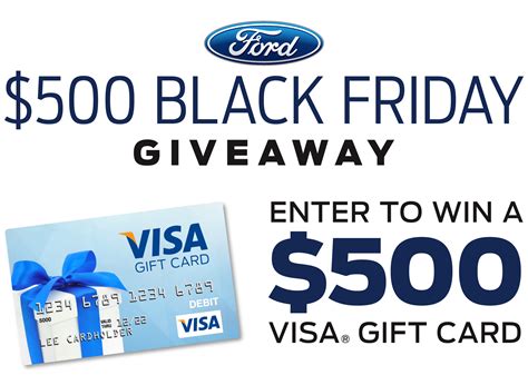 500 Visa Gift Card