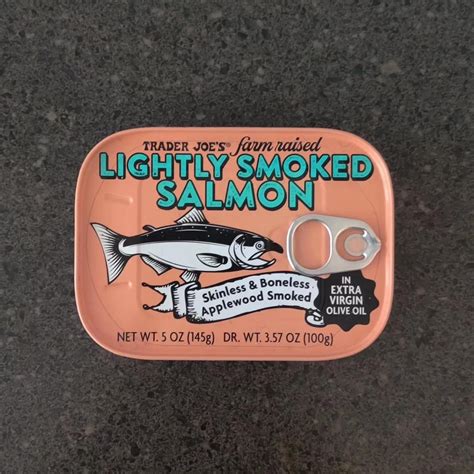 Trader Joe's Lightly Smoked Salmon : r/CannedSardines