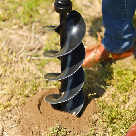 How to Dig Post Holes with an Electric Earth Auger