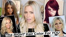 Find The Hair Color For Me by The Right Hair Color For Your Skin Tone How To Find Your Find The Hair Color For Me