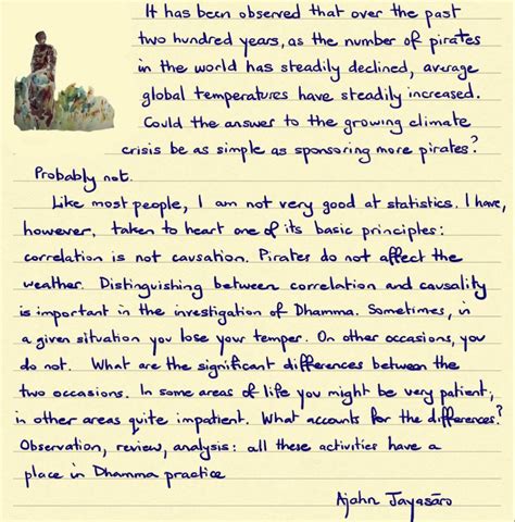 Correlation is not causation - Ajahn Jayasaro : r/Buddhism