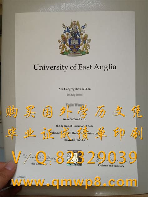 东安格利亚大学毕业证/文凭/学位证书 | University of east anglia, Hold on, University