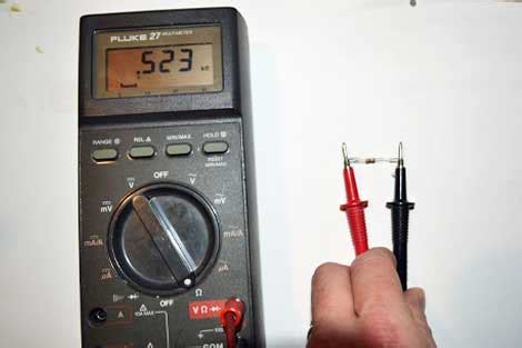 Image result for Check Resistor with Multimeter