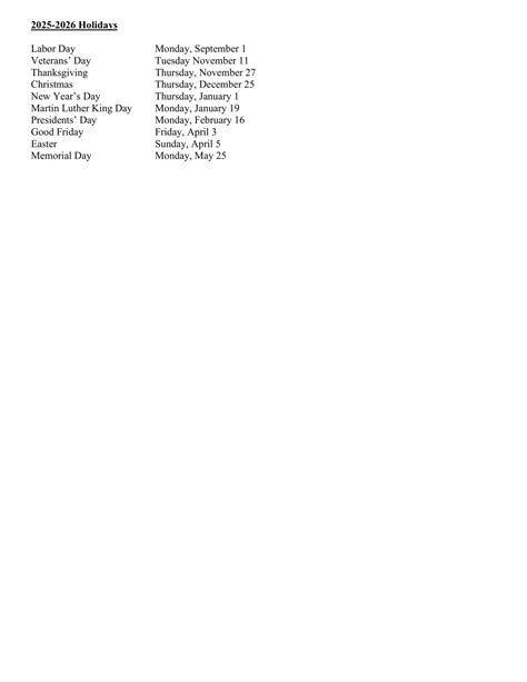 Sevier County School System Calendar 25-26 Revised [PDF] - EduCounty