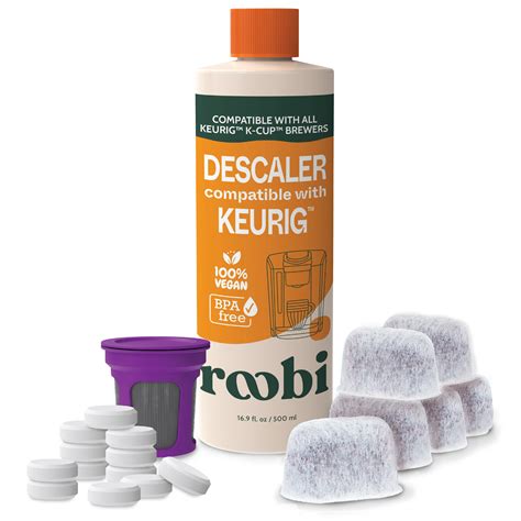 Keurig Cleaning & Descaling Kit – Roobi