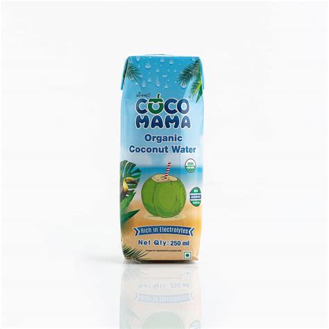 Coco Mama Coconut Water Tetra Pack, 250 ml : Amazon.in: Grocery ...