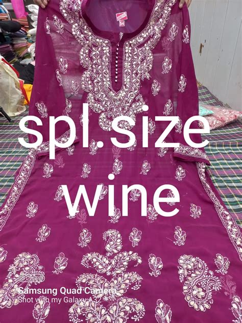 Handwork Chikankari Kurti
