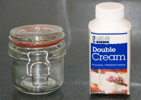 How to make butter from cream - kitchen hack