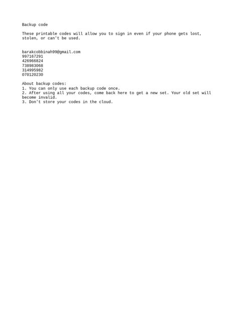 How to Find Your 8 Digit Backup Code 的图像结果
