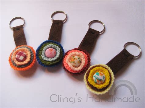 How to Make Button Key Chains 的图像结果