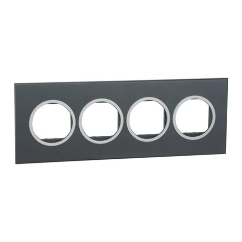 Legrand Arteor Champagne cover plates 8 module round with frame | mykit ...