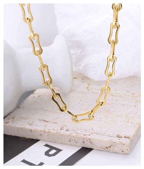 Best Gold Paperclip Necklace at Paul Jamison blog