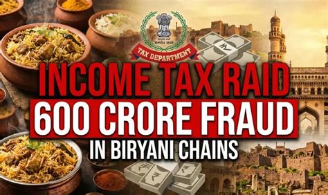 Income Tax Dept Busts ₹600 Crore Evasion Racket Involving Hyderabad’s ...