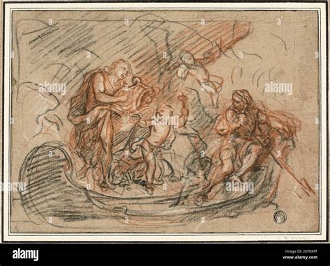 Orpheus on the River Styx, n.d Stock Photo - Alamy