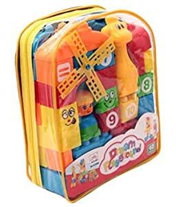 YELLOWFIN Cartoon Figures Building Blocks for Kids | with Windmill ...