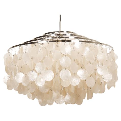 Captivating Capiz Shell Chandelier at 1stDibs | capiz shell chandelier ...