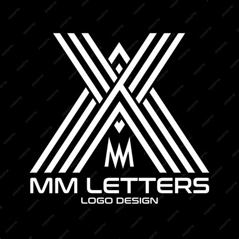 Premium Vector | Mm letters vector logo design