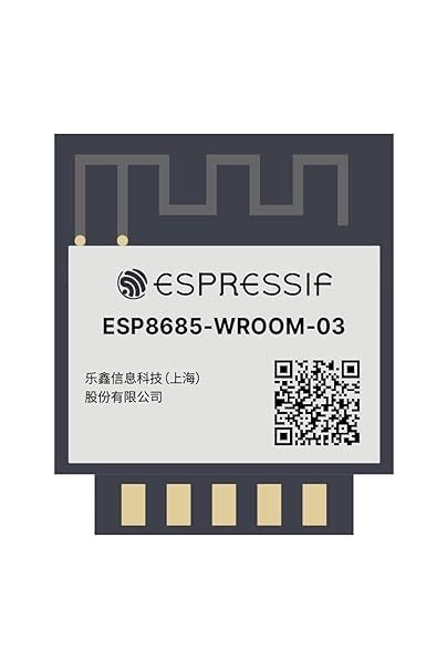 Espressif ESP8685-WROOM-03-H4 Module, 4MB SPI Flash, PCB Antenna, -40°C ...